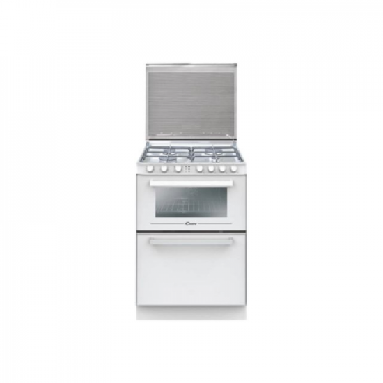 Candy | Oven | TRIO4GWNT/1 | 40 L | Gas | Manual | Knobs | Height 87.5 cm | Width 60 cm | White