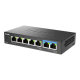 D-Link | 7-Port Multi-Gigabit Unmanaged Switch | DMS-107/E | Unmanaged | Desktop | Power supply type External