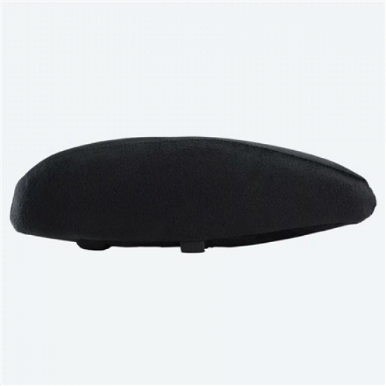Arozzi Velvet polyester | Lumbar Support Pillow | Black