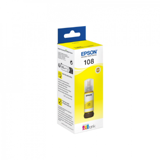 Epson 108 EcoTank | Ink Bottle | Yellow