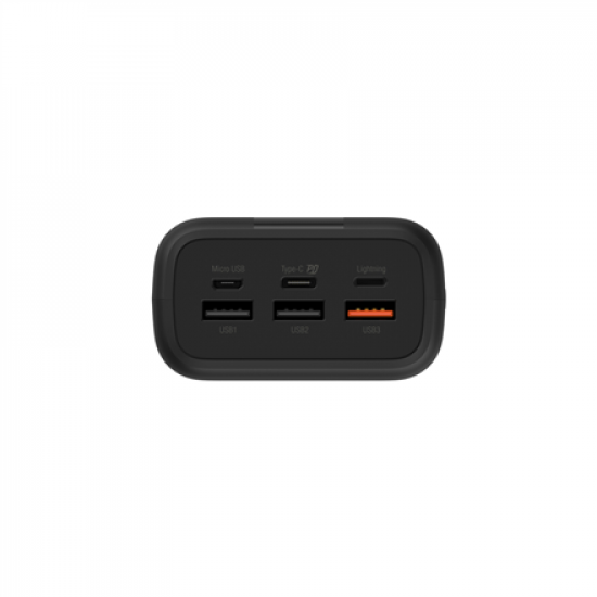 Silicon Power | Power Bank | QX55 | 30000 mAh | Black
