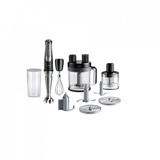 Braun MultiQuick 9 MQ9195XLI | Hand Blender | 1200 W | Number of speeds 3 | Black/Stainless Steel