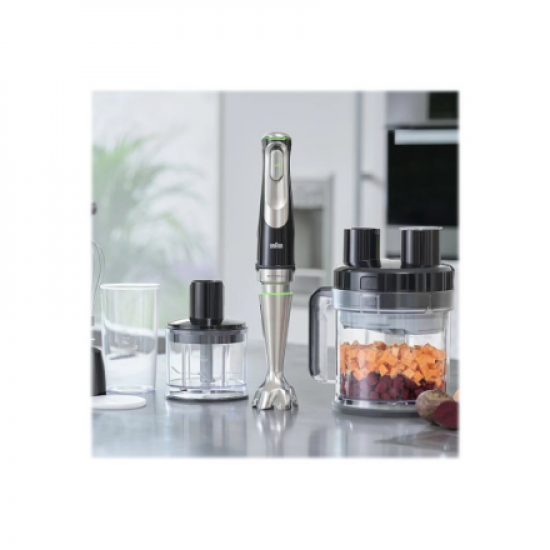 Braun MultiQuick 9 MQ9195XLI | Hand Blender | 1200 W | Number of speeds 3 | Black/Stainless Steel