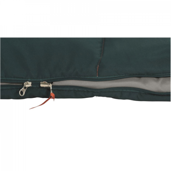 Easy Camp | Moon 200 Double | Sleeping Bag | 220 x 150 cm | 2 way open - auto lock, L-shape | Teal