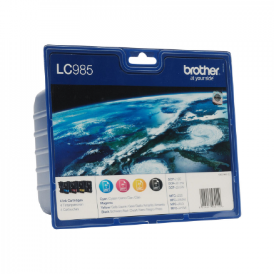 Brother LC985VALBP | Ink cartridge | Magenta, Black, Cyan, Yellow
