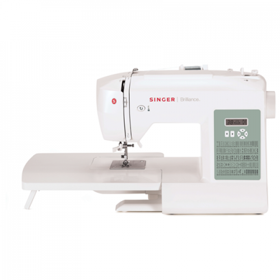 Singer | Sewing Machine | 6199 Brilliance | Number of stitches 100 | Number of buttonholes 6 | White