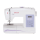 Singer | Sewing Machine | 6160 Brilliance | Number of stitches 60 | Number of buttonholes 6 | White