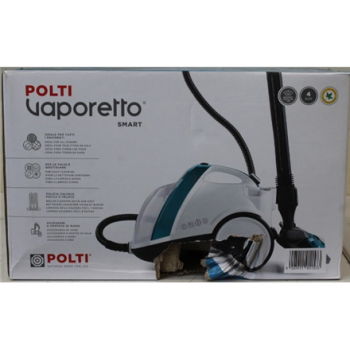 SALE OUT. | Polti | Steam cleaner | PTEU0277 Vaporetto Smart 100_T | Power 1500 W | Steam pressure 4 bar | Water tank capacity 2 L | White | DAMAGED PACKAGING | Warranty 24 month(s)