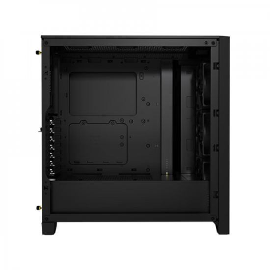 Corsair | Tempered Glass PC Case | iCUE 4000D RGB AIRFLOW | Side window | Black | Mid-Tower | Power supply included No