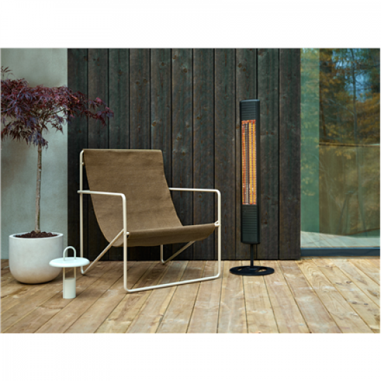 Mill | Outdoor Heater | OH2000ULGPFLOOR | Patio heater | 2000 W | Black | IP65