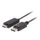 Lanberg | DisplayPort to HDMI Cable | CA-DPHD-11CC-0010-BK | DisplayPort Male | HDMI Male | DP to HDMI | 1 m
