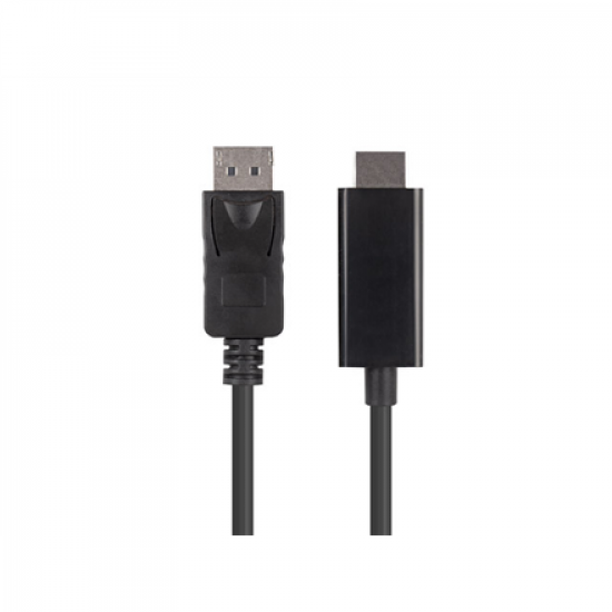 Lanberg | DisplayPort to HDMI Cable | CA-DPHD-11CC-0030-BK | DisplayPort Male | HDMI Male | DP to HDMI | 3 m