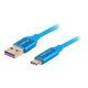 Lanberg | Cable | CA-USBO-21CU-0010-BL | USB-A to USB-C