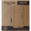 SALE OUT. Fractal Design Core 1100, Black | Fractal Design | CORE 1100 | Black | Micro ATX | DAMAGED PACKAGING, DENTED BODY