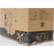 SALE OUT. Fractal Design Core 1100, Black | Fractal Design | CORE 1100 | Black | Micro ATX | DAMAGED PACKAGING, DENTED BODY