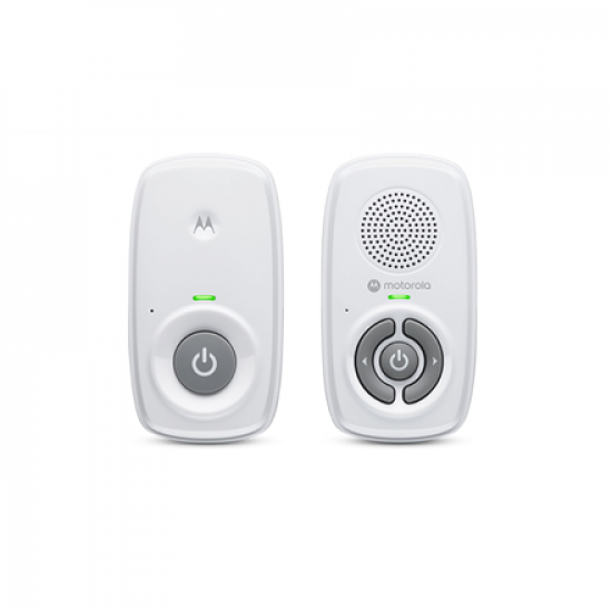 Motorola | Baby Monitor | AM21 | DECT wireless connectivity; High sensitivity microphone; Out-of-range and low battery alerts | White