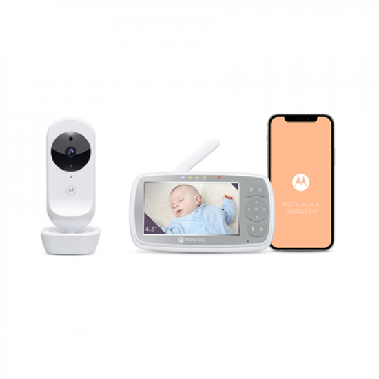 Motorola | Wi-Fi Video Baby Monitor | VM44 CONNECT 4.3