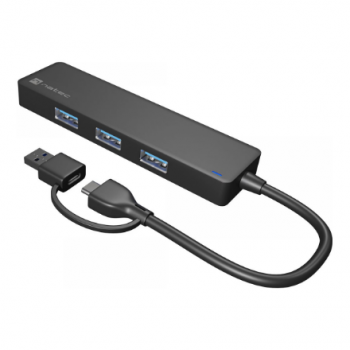 Natec | USB 3.0 HUB, Mayfly, 4-Port | Moth NHU-1342 | Black | 0.15 m