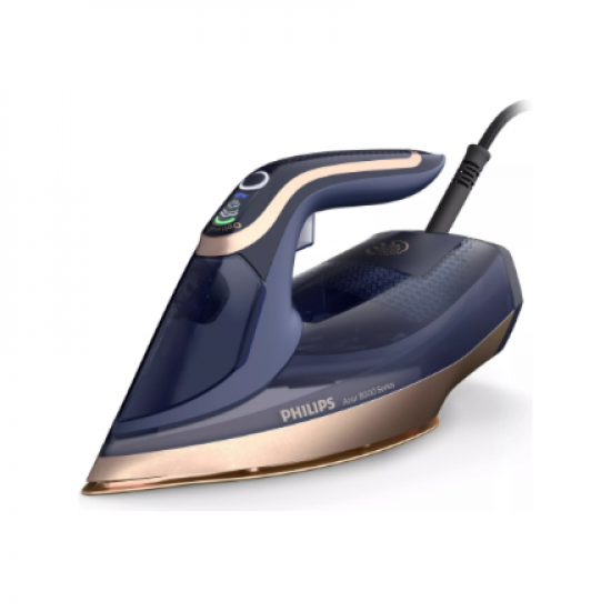 Philips | DST8050/20 Azur | Steam Iron | 3000 W | Water tank capacity 350 ml | Continuous steam 85 g/min | Blue