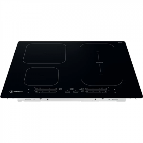 INDESIT | Hob | IB 65B60 NE | Induction | Number of burners/cooking zones 4 | Touch | Timer | Black