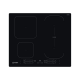 INDESIT | Hob | IB 65B60 NE | Induction | Number of burners/cooking zones 4 | Touch | Timer | Black