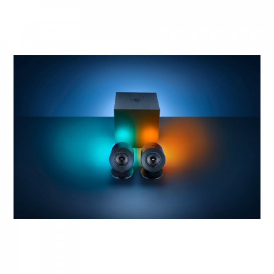 Razer | Gaming Speakers with wired subwoofer | Nommo V2 - 2.1 | Bluetooth | Black