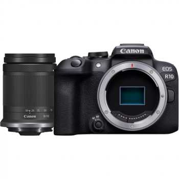 Canon | D.CAM EOS R10 RF-S 18-150 IS STM EU26 | Megapixel 24.2 MP | Image stabilizer | ISO sensitivity (max) 32000 | Wi-Fi | Video recording | Manual | CMOS | Black