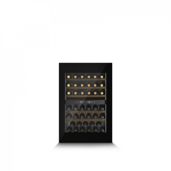 Caso | Wine Cooler | WineDeluxe WD 41 | Energy efficiency class F | Built-in | Bottles capacity 41 | Black