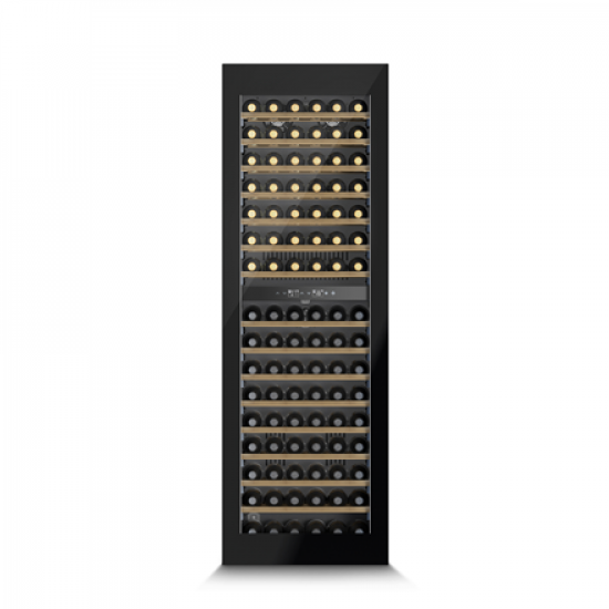 Caso | Wine Cooler | WineDeluxe WD 96 | Energy efficiency class G | Built-in | Bottles capacity 96 | Black