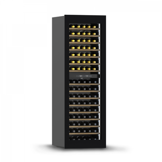 Caso | Wine Cooler | WineDeluxe WD 96 | Energy efficiency class G | Built-in | Bottles capacity 96 | Black