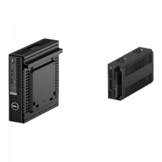 Dell | OptiPlex Micro and Thin Client Dual VESA Mount w/Adapter Bracket | Black