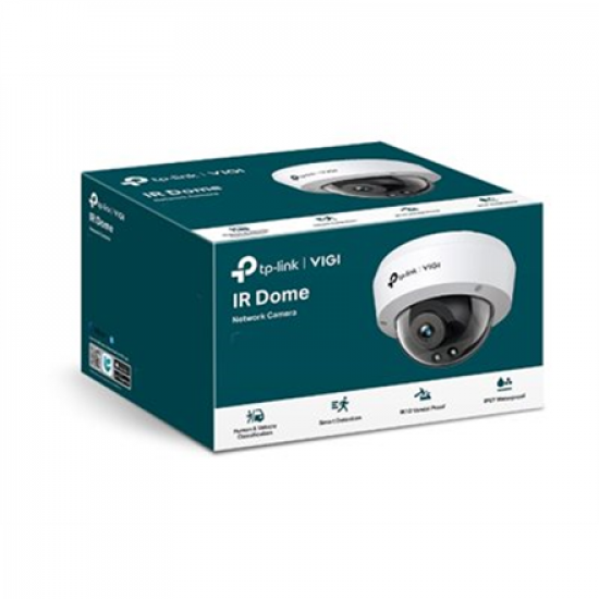 TP-LINK | Full-Color Dome Network Camera | VIGI C240 | Dome | 4 MP | 2.8mm | IP67, IK10 | H.265+/H.265/H.264+/H.264 | MicroSD, max. 256 GB