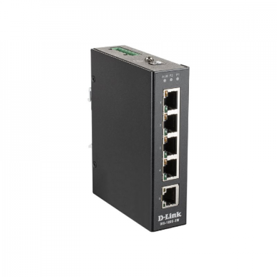 D-Link | Industrial Fast Ethernet Switch | DIS-100E-5W | Unmanaged | Wall mountable