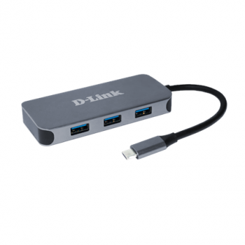 D-LINK DUB-2335 6-in-1 USB-C Hub with HDMI/Gigabit Ethernet/Power Delivery | D-Link | 6-in-1 USB-C Hub with HDMI/Gigabit Ethernet/Power Delivery | DUB-2335 | USB-C Hub | Warranty 24 month(s)