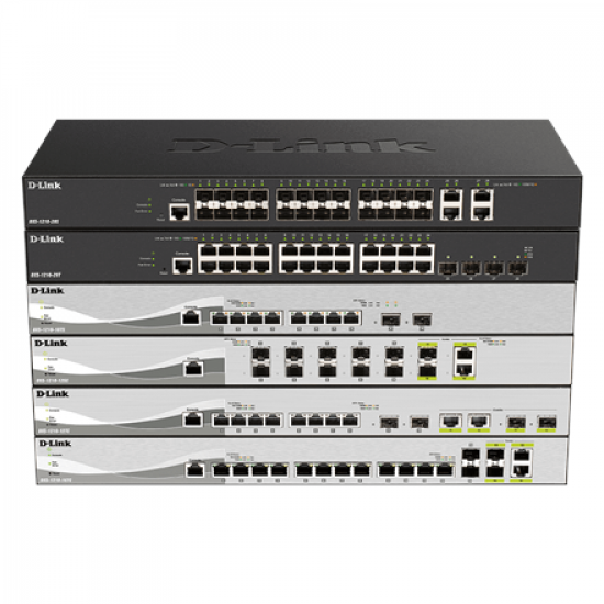 D-Link | Gigabit Ethernet Smart Managed Switch | DXS-1210-28S | Managed L2 | Rackmountable