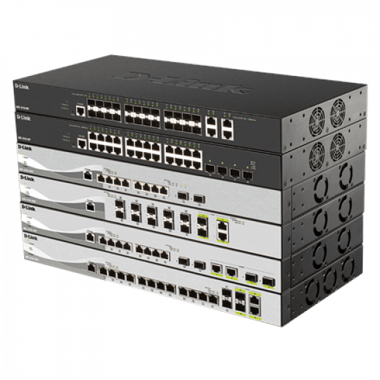 D-Link | Gigabit Ethernet Smart Managed Switch | DXS-1210-28S | Managed L2 | Rackmountable