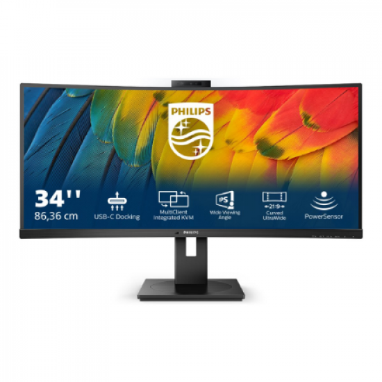 Philips | Curved Monitor | 34B1U5600CH/00 | 34 