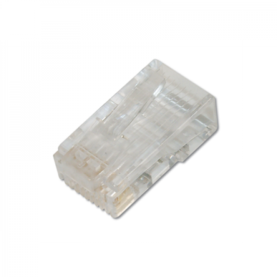 AK-219602 | CAT 6 Modular Plug, 8P8C, unshielded for Round Cable, two-parts plug