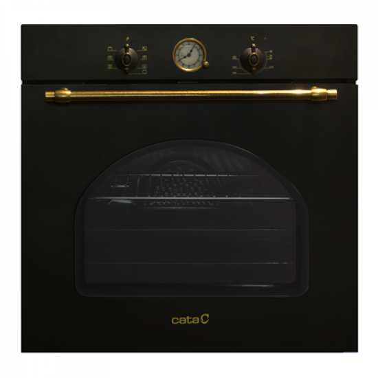 CATA | Oven | MRA 7108 BK | 60 L | Multifunctional | Manual | Knobs | Height 59.5 cm | Width 59.5 cm | Black Glass