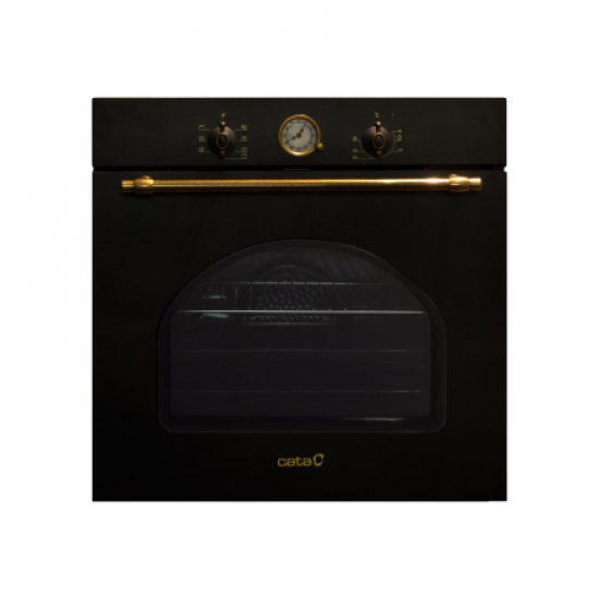 CATA | Oven | MRA 7108 BK | 60 L | Multifunctional | Manual | Knobs | Height 59.5 cm | Width 59.5 cm | Black Glass