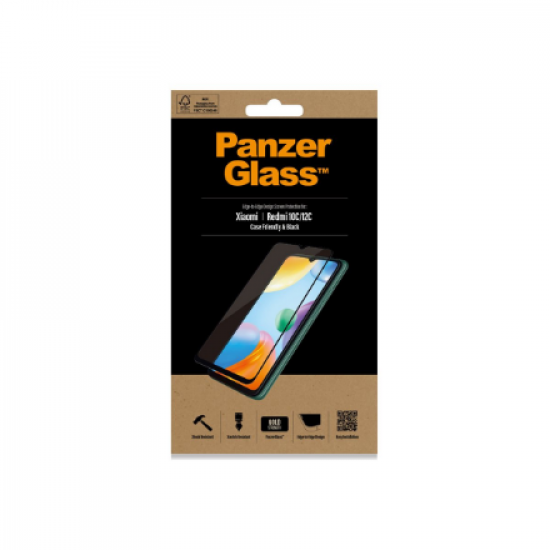 PanzerGlass | Screen protector | Xiaomi | Redmi 10C/12C | Glass | Transparent