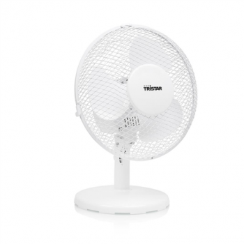 Tristar | Desk fan | VE-5721 | Desk fan | White | Diameter 23 cm | Number of speeds 2 | Oscillation | 30 W