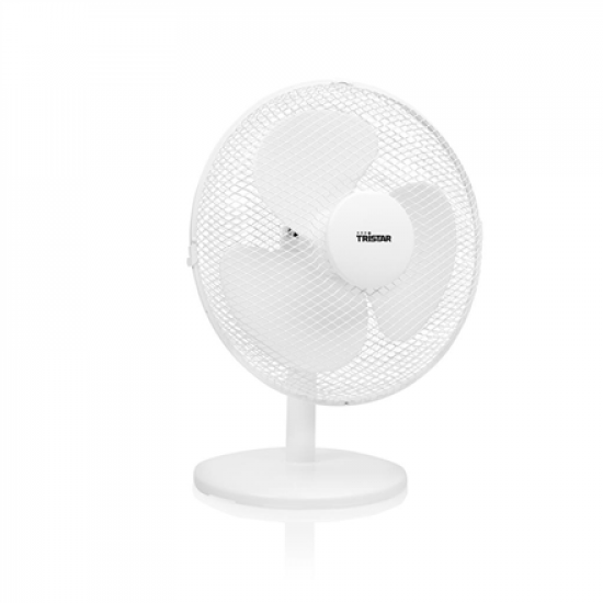 Tristar | Desk fan | VE-5724 | Desk fan | White | Diameter 30 cm | Number of speeds 3 | Oscillation | 40 W
