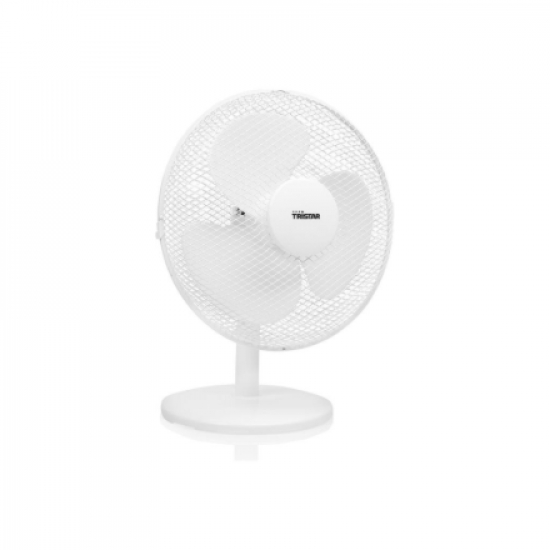 Tristar | Desk fan | VE-5724 | Desk fan | White | Diameter 30 cm | Number of speeds 3 | Oscillation | 40 W