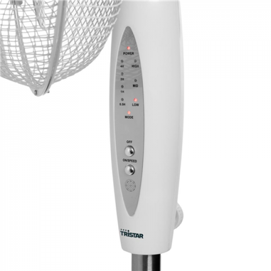 Tristar | Stand fan | VE-5898 | Stand Fan | White | Diameter 40 cm | Number of speeds 3 | Oscillation | 45 W | Remote control