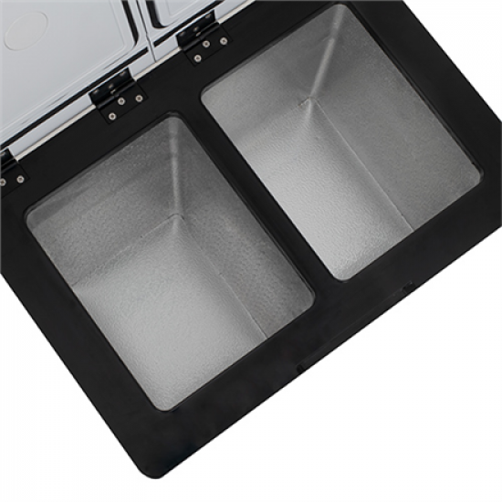 Camry | Portable refrigerator with compressor | CR 8076 | Free standing | Chest | Height 54.8 cm | Display | 40 dB | Grey