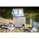 Camry | Portable refrigerator with compressor | CR 8076 | Free standing | Chest | Height 54.8 cm | Display | 40 dB | Grey