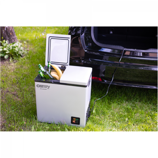 Camry | Portable refrigerator with compressor | CR 8076 | Free standing | Chest | Height 54.8 cm | Display | 40 dB | Grey