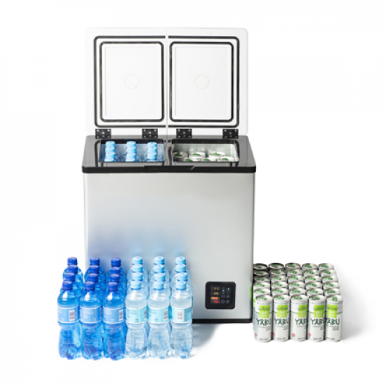 Camry | Portable refrigerator with compressor | CR 8076 | Free standing | Chest | Height 54.8 cm | Display | 40 dB | Grey