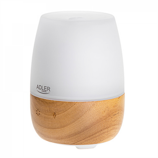 Adler | Ultrasonic Aroma Diffuser | AD 7967 | Ultrasonic | Suitable for rooms up to 25 m² | Brown/White